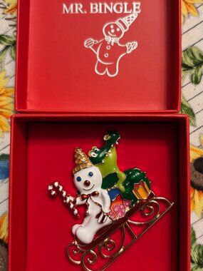 2025 MR BINGLE PIN/ brooch from DILLARDS
